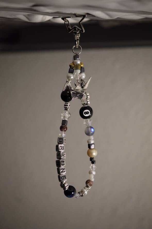 paper cranne keychain