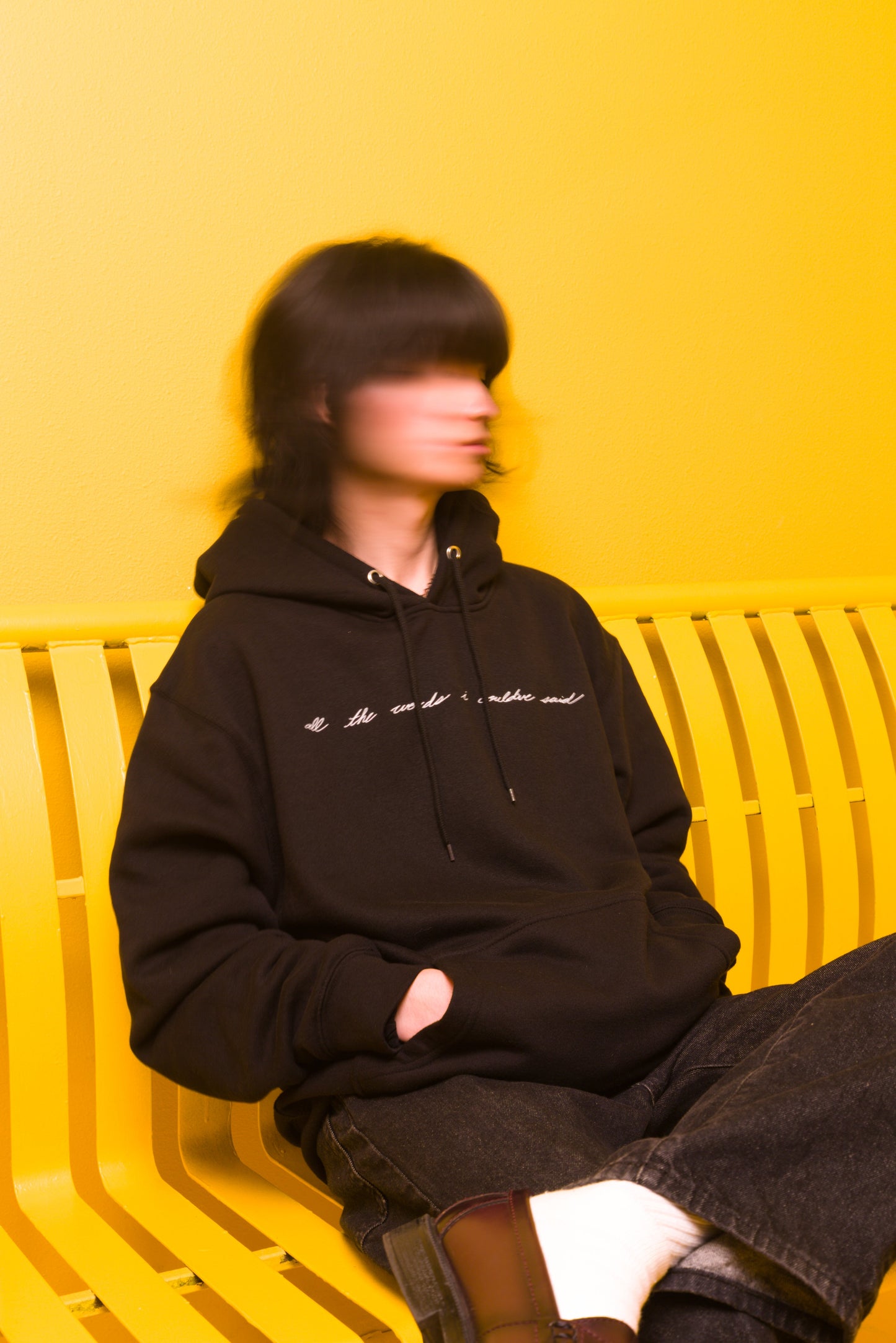 "all the words i could've said" hoodie